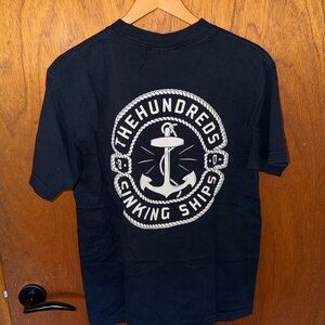 The Hundreds “Sinking Ships” Graphic Tee | Men’s Medium | Black